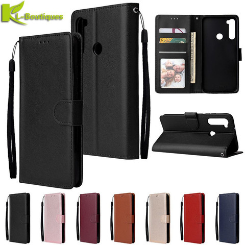 Pour Xiaomi Redmi Note 8 T étui en cuir sFor Coque Xiomi Xiaomi Redmi Note 8 T 8 T housse portefeuille à rabat coques de téléphone Etui ► Photo 1/6