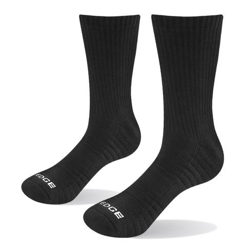 YUEDGE – 5 paires de chaussettes noires pour hommes et femmes, en Fiber de charbon de bambou, déodorant, respirant, confortable, Business, Sport, athlétisme ► Photo 1/6