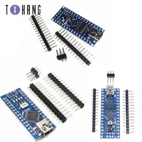 Nano V3.0 pilote usb compatible avec ATmega168 / 328P / FT232 3.3 / 5V 16M pour Arduino nano microcontrôleur, compatible ► Photo 1/6