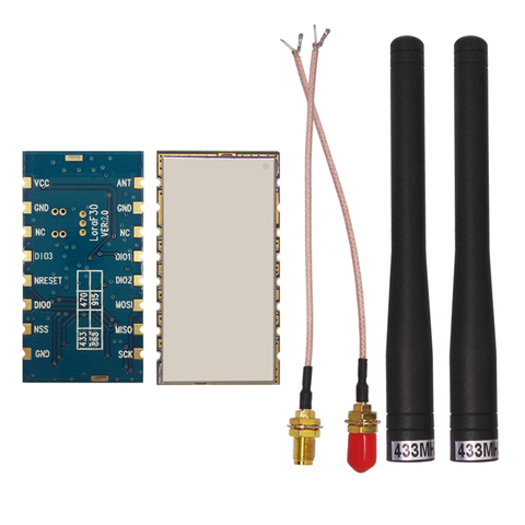 Module LORA-30dBm sx1278, petit format, émetteur-récepteur RF 1W longue portée, 6Km à 8Km, 433MHz, haute puissance, 2 pièces/lot ► Photo 1/6