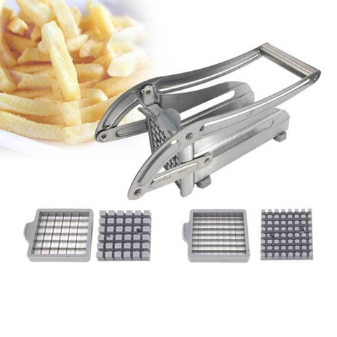 Coupe-pommes de terre frites en acier inoxydable, trancheuse à concombre, Gadgets de cuisine, outils de cuisine ► Photo 1/6