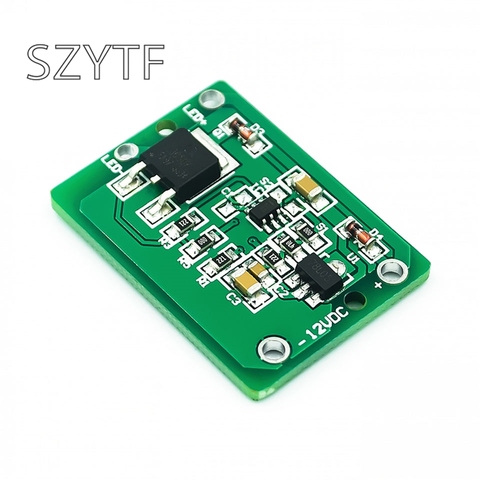 Bouton de commutation tactile capacitif 12V, Module de verrouillage avec relais Ttp223 ► Photo 1/4