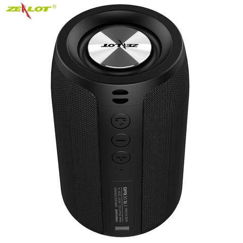 ZEALOT – haut-parleur Bluetooth, sans fil, Portable, HIFI, stéréo, étanche, avec Radio Fm, Support TF, TWS, clé USB ► Photo 1/6