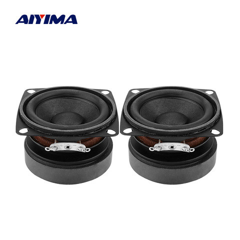 AIYIMA – Mini haut-parleur Audio Portable 53mm, 2 pièces, gamme complète, 4 Ohm, 15 W, bricolage, pour Home cinéma ► Photo 1/6