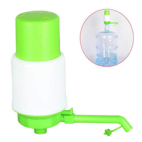 SUEF – pompe à main pour bouteille de gallons d'eau potable, tube amovible, outil innovant de distribution de pompe manuelle @ 5 1 pièces ► Photo 1/6