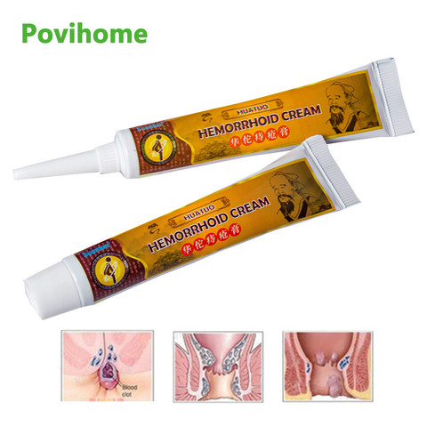 1/3/5 pièces HuaTuo hémorroïdes pommade médicale Fissure Anal interne et externe Fissure anale herbes puissantes crème douleur Patch plâtre ► Photo 1/6