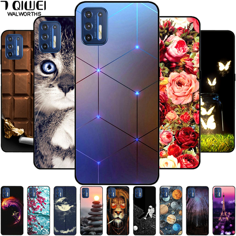 Coque de téléphone en Silicone pour Moto, étui de protection souple en TPU pour Motorola G9 Plus, G9 Plus, G9 Plus, G9 + ► Photo 1/6