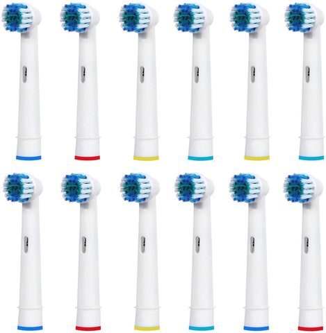 Têtes de brosse à dents de rechange oral-b, 12 pièces, pour brosse à dents électrique Advance Power/vitalité Precision Clean/Pro Health/Triumph/3D Excel ► Photo 1/6