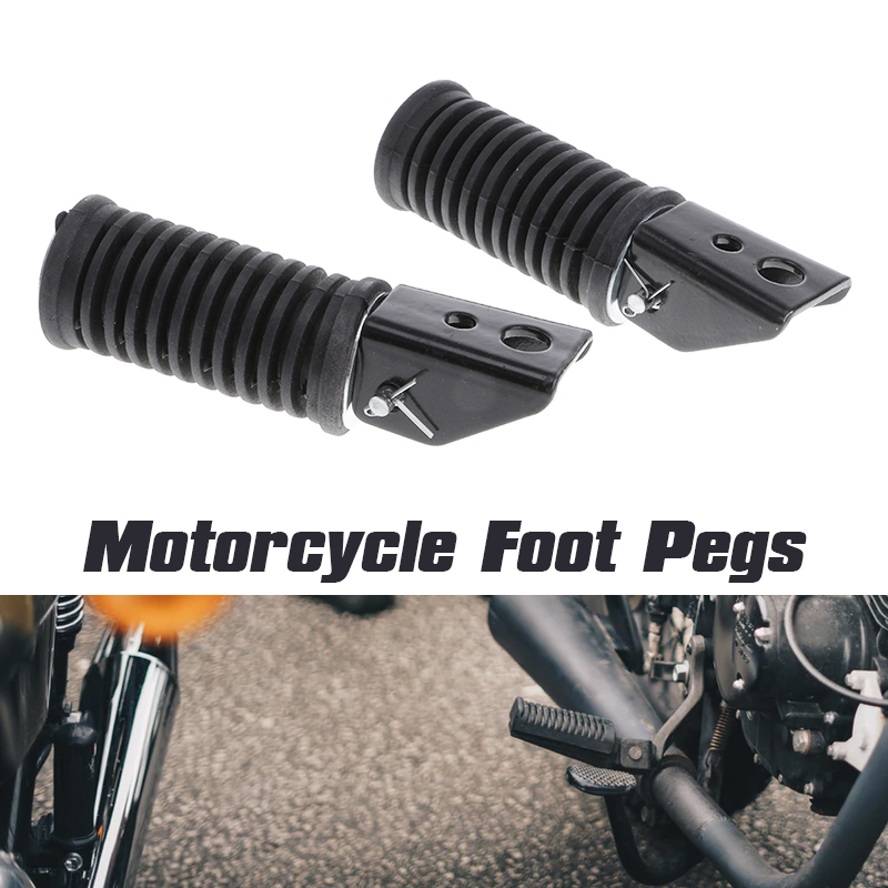 Jeu De Repose-pieds Avant Pour Suzuki 125 GN Année 1992 - Pièce D'occasion En Bon état
