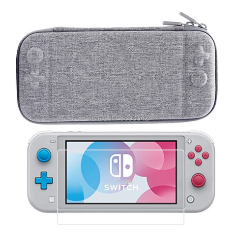 2 en 1 pour nessa Switch Lite housse de rangement de transport en verre trempé protecteur d'écran pour Nintendo Switch Mini Console ► Photo 1/6