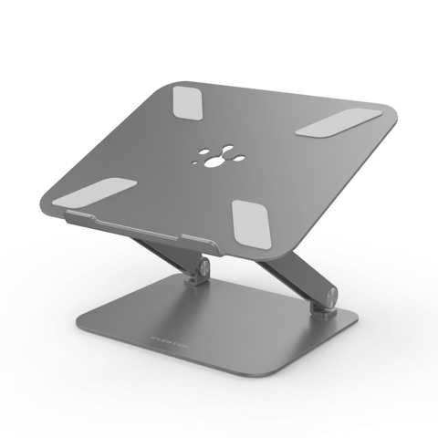 Hauteur réglable avec angles multiples, support pour ordinateur portable, avec élévation réglable, Compatible avec MacBook Pro/Air, Surface pour ordinateur portable ► Photo 1/6