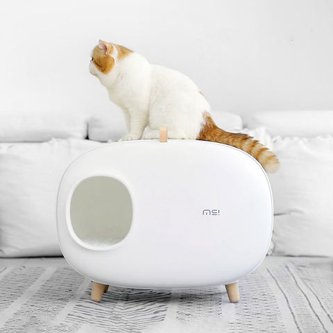 K-STAR 2022 nouveau chat litière entièrement fermé chat merde plateau chat toilette fournitures pour animaux de compagnie Offre Spéciale ► Photo 1/6