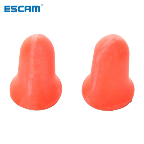 ESCAM-bouchons d'oreilles Anti bruit | 10 paires/lot, mousse de haute qualité, Protection d'oreille, insonorisés, sommeil, fournitures de sécurité au travail ► Photo 1/5