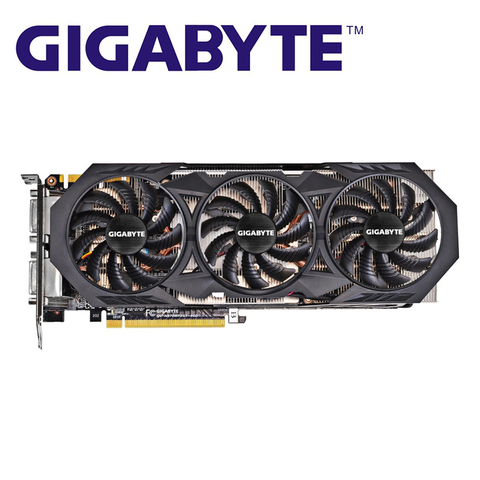 GIGABYTE GTX 970 4 go cartes graphiques GDDR5 256 bits carte graphique GPU pour nVIDIA Geforce GTX970 4 go carte VGA Hdmi Dvi cartes utilisées ► Photo 1/6