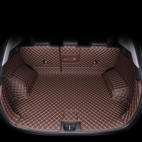 Tapis de coffre de voiture en cuir pour hyundai tucson 2022 suv, accessoires de revêtement de cargaison pour la botte intérieure ► Photo 1/5