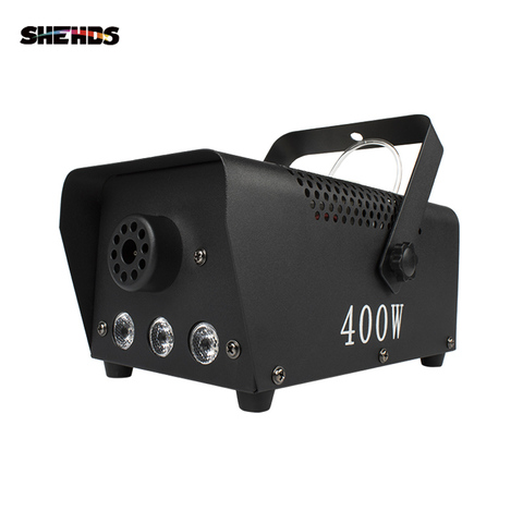 SHEHDS 400W LED RGB 3in1 Machine à brouillard avec télécommande et contrôle DMX pour scène DJ Bar ► Photo 1/6