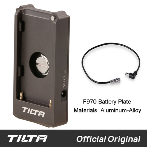 Plaque de batterie Tilta F970, Port de sortie 12V 7.4V pour Plate-forme de caméra à cage TILTA bmpcc 4k 6k ► Photo 1/4