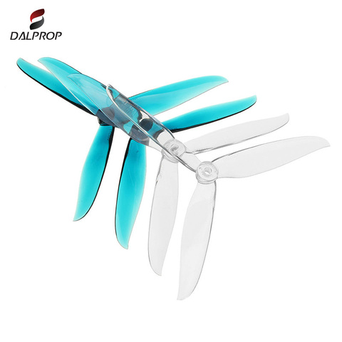 2 paires Dalprop Racerstar CYCLONE T7056C 7056 7x5.6x3 longue portée 3 pales hélice pour RC modèles Multicopter moteur pièce de rechange ► Photo 1/5