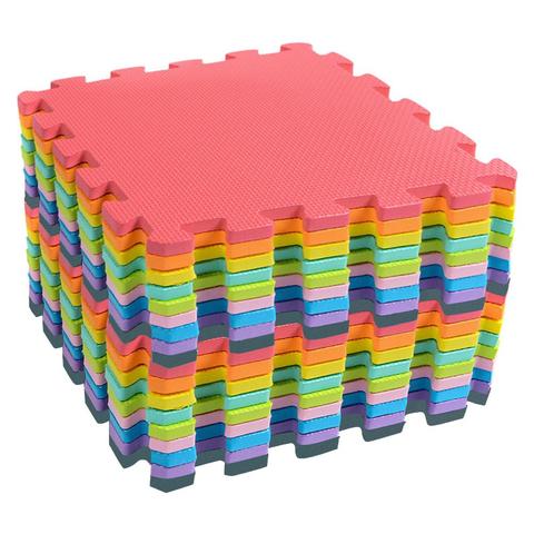 Tapis de jeu pour bébé, 10/18 pièces, en mousse EVA, Puzzle pour enfants, Interlock, Cool, sol de jeu, 30x30 CM ► Photo 1/6