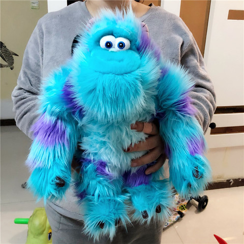DISNEY Monsters Inc. Moelleux Long Cheveux James P. Sullivan – jouets en peluche Kawaii, poupées en peluche, cadeaux pour enfants ► Photo 1/6
