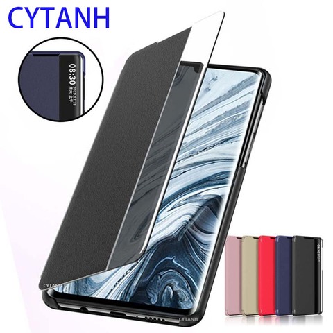 Coque de téléphone intelligente avec vue miroir, étui pour Huawei nova 3 3i 6SE 5T 5i 5 7 Pro Mate 30 Lite Mate 10 20 30 Pro ► Photo 1/6