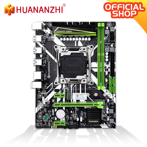 HUANANZHI – carte mère X99 8M, Intel XEON e5-x99 LGA2011-3, toutes séries, mémoire DDR4 RECC NON-ECC, NVME, usb, ATX ► Photo 1/2