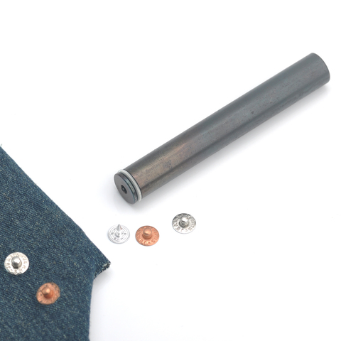 Rivets en laiton pour jeans, 500 pièces/paquet, 9.5mm, boutons de vêtement en aluminium, nickel/cuivre pour jeans de poche, ZD-023 ► Photo 1/4
