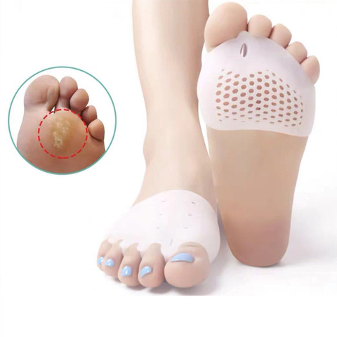 Correcteur d'oignon en Silicone, séparateur d'orteils, Hallux Valgus, chaussettes orthopédiques, soulagement de la douleur, callosités, coussin de soins des pieds ► Photo 1/6