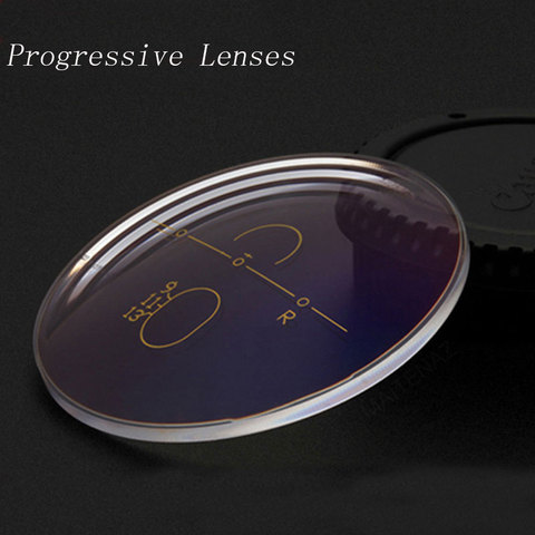 1.56 1.61 1.67 1.74 luntes optiqs multifocales à Progressive verres de lunettes 1 paire de lentiles ► Photo 1/5