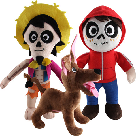 Film COCO Pixar jouets en peluche 30cm Miguel Hector Dante chien mort Pepita peluche jouets peluche poupée pour enfants enfants cadeaux ► Photo 1/6