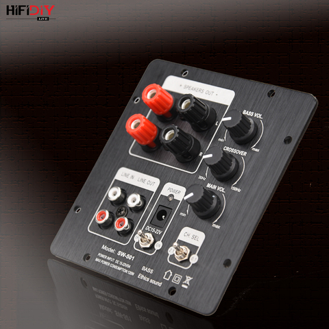 HIFIDIY haut-parleurs en direct 2.1 Subwoofer haut-parleur amplificateur carte TPA3118 Audio 30W * 2 + 60W Sub AMP avec sortie indépendante 2.0 ► Photo 1/6