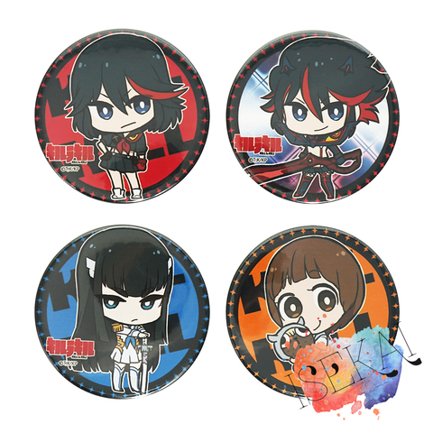 Broche de Badge en métal de l'anime KILL la KILL Matoi ryuuuko Kiryuuin Satsuki Mankanshoku Mako ► Photo 1/1