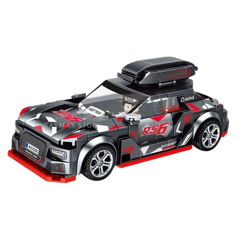 Speed Champions – véhicule de sport de course R56, voiture de traction, blocs de construction, Kit de briques, modèle MOC classique, jouets pour enfants ► Photo 1/3
