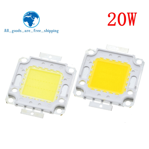 1 pièces/lot LED 20W puce haute puissance intégré LED 20w 35*35 puce lampe perles blanc/blanc chaud 30-32V pour projecteurs projecteur ► Photo 1/5