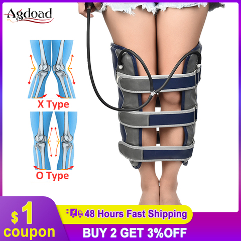 O/X Type jambe efficace Correction bande ceinture inclinée genou Valgum redressage Posture correcteur beauté jambe bande pour adultes ► Photo 1/6