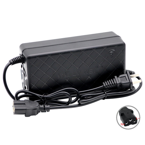 Chargeur de batterie au Lithium intelligent pour 16S 60V 20AH vélo électrique vélo Scooters brouette sortie DC 67.2V 2A T connecteur ► Photo 1/6