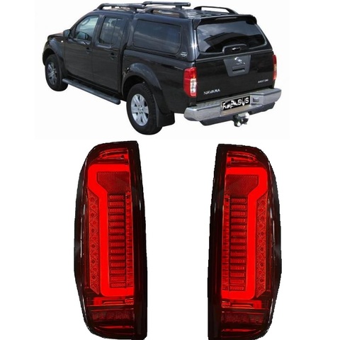 Feu arrière Led pour Nissan Navara D40 Frontier, feu de stop, indicateur de direction et de recul ► Photo 1/6