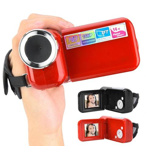 Filmadora Portable enfants enfants 16X HD caméra vidéo numérique caméscope avec TFT LCD Sceen caméra professionnelle vidéo numérique Came ► Photo 1/6