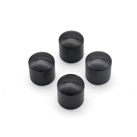 4 pièces 6mm métal dôme ton guitare Volume ton boutons potentiomètre boutons de contrôle pour guitare électrique basse ► Photo 1/6