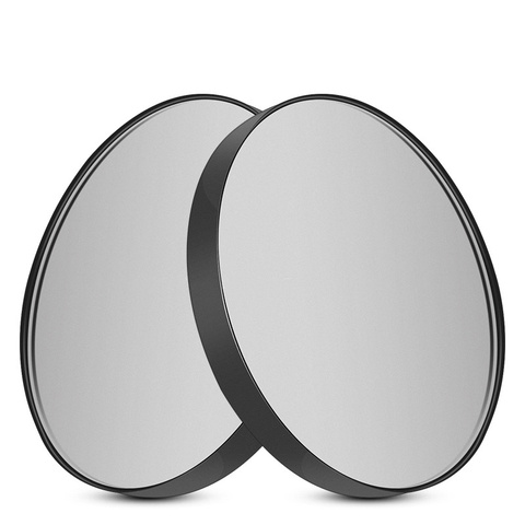 Petit miroir rond avec ventouse, 5 fois 10 fois loupe de maquillage de 8.8cm de diamètre ► Photo 1/1