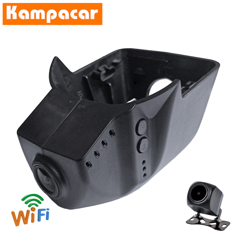 Kampacar – caméra de tableau de bord pour voiture, Dashcam, Dvr, Wifi, pour Volkswagen Tayron Touran Tiguan 2 II 2d mk2l Passat VW12-D TSI R 330 à 2017 Y, 2022 ► Photo 1/3