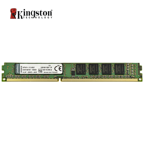 Kingston – mémoire de serveur d'ordinateur de bureau, modèle ddr3, capacité 4 go 4 go, fréquence d'horloge PC3-12800/1600MHZ, RAM CL9, modèle Original ► Photo 1/2