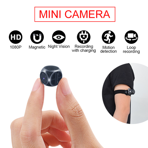 Mini caméra USB HD 1080P MD21A, Micro enregistreur vocal, Vision nocturne à infrarouge, vidéo numérique ► Photo 1/6