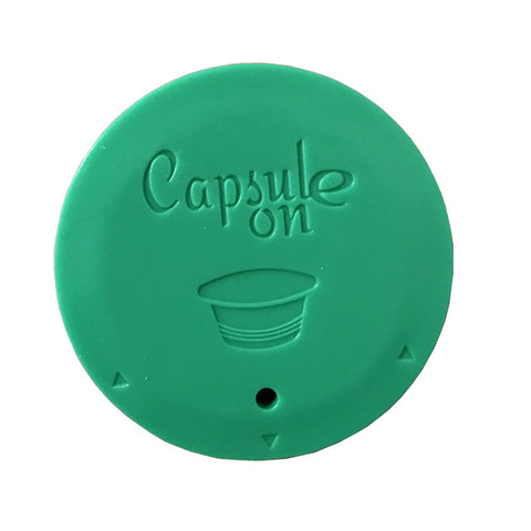 Couvercle en silicone pour capsules dolce gusto vert, adapté pour machine à café ► Photo 1/5