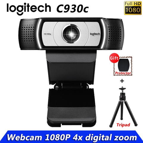 Logitech – Webcam C930c C930e HD 1080P, pour ordinateur, lentille Zeiss, caméra vidéo USB, Zoom numérique 4 temps, mise à niveau ► Photo 1/6