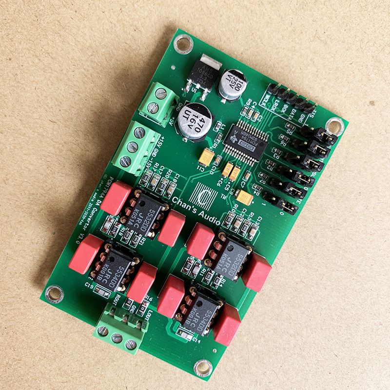 Module décodeur HiFi PCM1794A 1794 DAC 24 bits 192k or, Module numérique Audio IIS, interface I2S NE5532 x 2 NE5534 x 2 /H252 ► Photo 1/6