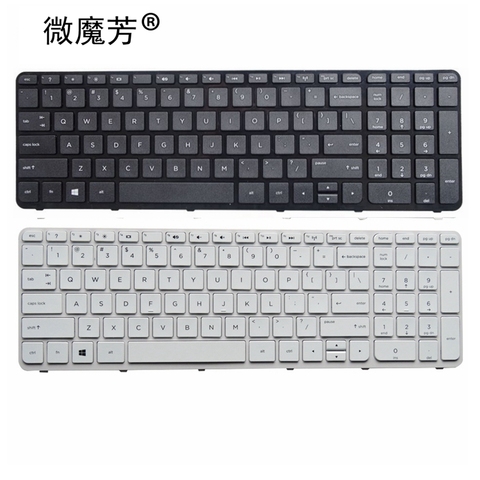 Anglais clavier D'ordinateur Portable pour HP pavilion 15-N 15-E 15E 15N 15T 15-F 15-G 15-R 15-A 15-S 15-H 250 G2 G3 255 G2 G3 256 G2 G3 NOUS ► Photo 1/6