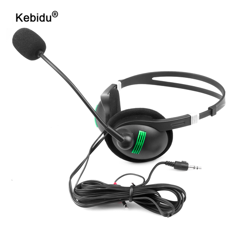 3.5mm casque filaire écouteur avec Microphone antibruit ordinateur casque léger pour ordinateur portable PC école enfants ► Photo 1/6