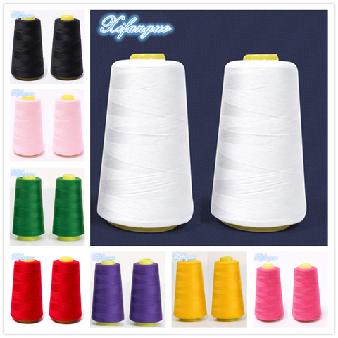 1 pièces 3000 yards polyester fil couleur de couture en option!!! ► Photo 1/1