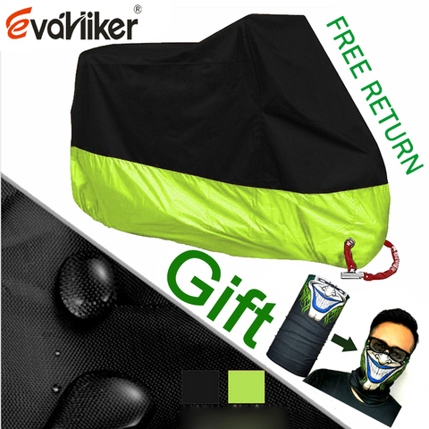 Vélo pluie anti-poussière moto couverture M L XL XXL XXXL XXXXL universel extérieur protection Uv Scooter couvre imperméable 17 couleurs ► Photo 1/6